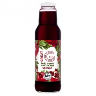 Great Sok z owoców granatu NFC 750 ml - Soki i napoje niegazowane - miniaturka - grafika 1