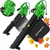 Dmuchawy i odkurzacze do liści - Elektryczna Dmuchawa Odkurzacz Do Liści Picker 30 Rozdrabniacz Gregman - miniaturka - grafika 1
