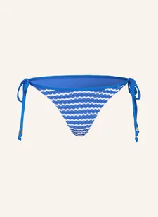 Seafolly Dół Od Bikini Trójkątnego Mesh Effect blau - Stroje kąpielowe - miniaturka - grafika 1