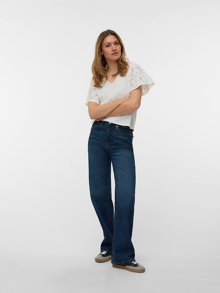 Vero Moda Bluzka w kolorze białym