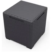 Stoły ogrodowe - Stolik ogrodowy KETER Vigo Storage Box 17211873 Grafitowy - miniaturka - grafika 1