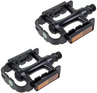 Pedały MTB MJP-97 aluminiowe łożyska EPB (polimerowe) czarne - Pedały rowerowe - miniaturka - grafika 1