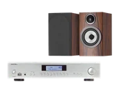 Zestawy stereo - Rotel A12 MKII (srebrny) + 707 S3 (mokka) - miniaturka - grafika 1