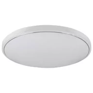 Lampy sufitowe - Rabalux Okrągła LAMPA sufitowa BRUCE 2118 metalowy plafon LED RGB 60W 3000K 6000K z pilotem chrom 2118 - miniaturka - grafika 1