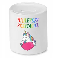 Skarbonki - Skarbonka Dla Melanii na Urodziny Idealny Prezent z Nadrukiem ze Zdjęciem + Opakowanie na prezent (wzór 02) - miniaturka - grafika 1