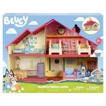 Bluey Bluey Family Home Zestaw z Figurkami, Wielokolorowy, 13024 13024 - Figurki dla dzieci - miniaturka - grafika 2