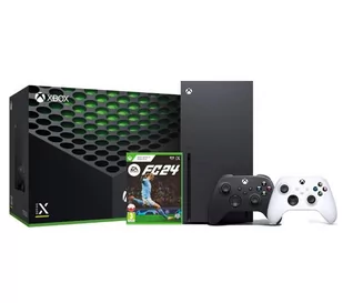 Xbox Series X z napędem - 1TB - dodatkowy pad (biały) - EA SPORTS FC 24 - Konsole Xbox - miniaturka - grafika 1