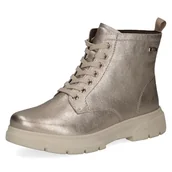 Kozaki damskie - Caprice Damskie buty 9-26256-45, modne kozaki, platynowy metal, 39 EU szerokie, platyna metal, 39 EU szeroki - miniaturka - grafika 1