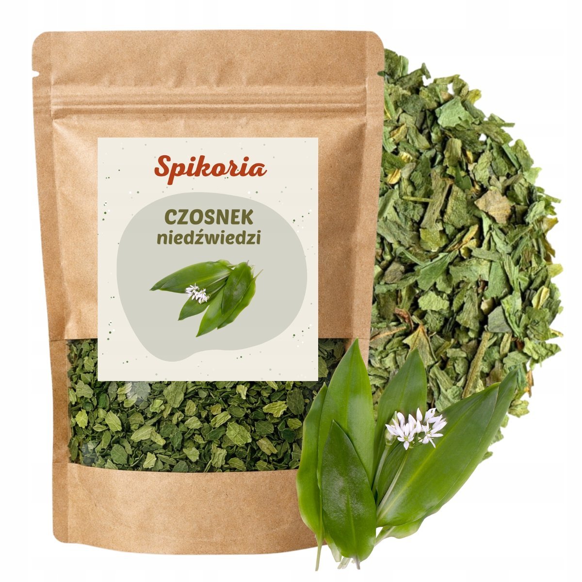CZOSNEK NIEDŹWIEDZI 50g suszony aromatyczny najwyższa jakość Spikoria