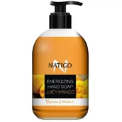 Mydła - NATIGO Energetyzujące mydło w płynie Juicy Mango, 500ml - miniaturka - grafika 1