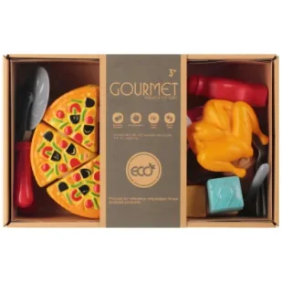 Zestaw kuchenny. Żywność 32x20x7 - Zabawy w naśladowanie dorosłych - miniaturka - grafika 1