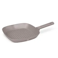 Patelnie - PATELNIA GRILLOWA TYTANOWA 28cm BERLINGER HAUS BH-8096 TAUPE - miniaturka - grafika 1