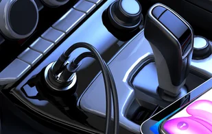 Ładowarka samochodowa Choetech TC0006 1x USB-A, 1x USB-C 30W PD 3.0 (czarna) - Ładowarki samochodowe - miniaturka - grafika 7