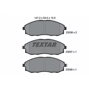 TEXTAR (TMD Friction Services GmbH) (TMD Friction Services GmbH) 2353601 2353601 - Tarcze hamulcowe - miniaturka - grafika 1
