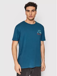 Koszulki i topy damskie - Quiksilver T-Shirt Blank Canvas Outsiders EQYZT06725 Granatowy Regular Fit - grafika 1