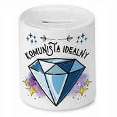 Skarbonki - Dla Komunisty Skarbonka na Urodziny na Prezent z Nadrukiem ze Zdjęciem + Opakowanie na prezent (wzór 03) - miniaturka - grafika 1