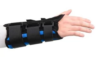 Orteza na rękę i przedramię - stabilizator nadgarstka z anatomicznie wyprofilowanym wzmocnieniem - otwarta konstrukcja, 3 paski dociągowe - Meyra Vers - Ortezy, stabilizatory i opaski elastyczne - miniaturka - grafika 1