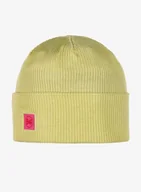 Czapki męskie - Czapka zimowa Buff Crossknit Beanie - sheen yellow - miniaturka - grafika 1