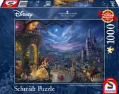 Puzzle - Schmidt Spiele 59484 Thomas Kinkade, Disney, Beauty and the Beast, Dance in the Moonlight, 1.000 piece puzzles - miniaturka - grafika 1