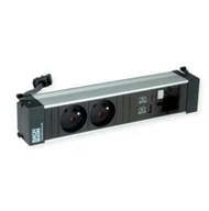 Gniazdka elektryczne - BACHMANN POWER FRAME M 2xUTE 1xCM 1xUSB A/C 22W 0.2m GST18 - miniaturka - grafika 1