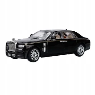 ROLLS ROYCE PHANTOM ALLOY METALOWY MODEL SAMOCHODU 1:24 DŹWIĘK ŚWIATŁO - Zabawki zdalnie sterowane - miniaturka - grafika 1