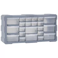 Skrzynki i torby narzędziowe - vidaXL vidaXL Organizer z 22 szufladkami 49x16x25,5 cm 147584 147584 - miniaturka - grafika 1