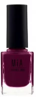 Lakiery do paznokci - Lakier do paznokci Mia Cosmetics Vernis Ongles Burgundy 11 ml (8436558880276) - miniaturka - grafika 1