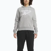 Bluzy damskie - Bluza damska Reebok Identity Big Logo Fleece medium grey heather - miniaturka - grafika 1