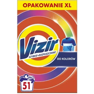 Proszek do prania VIZIR Szybkie rozpuszczanie Color 2.805 kg - Środki do prania - miniaturka - grafika 1