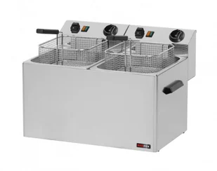 Frytownica 2x8L gastronomiczna wyd. 14 kg/h Redfox FE - 77 - Frytownice gastronomiczne - miniaturka - grafika 1