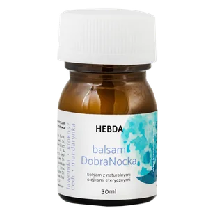Hebda, balsam Dobra Nocka, 30 ml - Aromaterapia - miniaturka - grafika 1