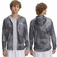 Bluzy męskie - Bluza Męska Z Kapturem Under Armour Rival Terry 1390139 R. M - miniaturka - grafika 1