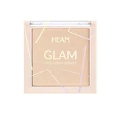 Rozświetlacze do twarzy i ciała - HEAN - GLAM HIGHLIGHTER POWDER - Wielofunkcyjny rozświetlacz do twarzy i ciała - 7,5 g - 200 - LUXURY NUDE - miniaturka - grafika 1