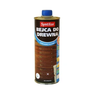 Wodna bejca do drewna AQUARETHANE 0.5 l Tek SYNTILOR - Farby i impregnaty do drewna - miniaturka - grafika 1
