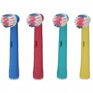 Końcówki do szczoteczek elektrycznych - Końcówki zamienne do szczoteczki Oral-B dla dzieci x4 - miniaturka - grafika 1