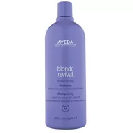 Szampony do włosów - Aveda Blonde Revival Purple Toning Shampoo fioletowy szampon tonujący do włosów blond 1000ml - miniaturka - grafika 1