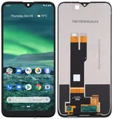 Części serwisowe do telefonów - Oryginalny wyświetlacz LCD + ekran dotykowy Nokia 2.3 TA-1206 (Regenerowany) - miniaturka - grafika 1