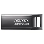 Pamięci RAM - MEMORY DRIVE FLASH USB3.2 256G/BLACK AROY-UR340-256GBK ADATA - miniaturka - grafika 1