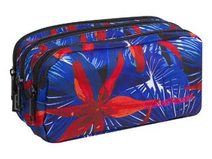 Piórnik szkolny trzykomorowy Coolpack Primus Hawaian Blue 88138CP nr A306 - Piórniki - miniaturka - grafika 1