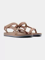 Sandały damskie - 4F, Sandały damskie, Midshop shoes, beż, rozmiar 39 - miniaturka - grafika 1