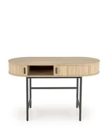 Biurka - Biurko z półką, konsola B51, loft, 120x55, home office - miniaturka - grafika 1