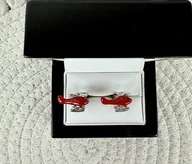 Spinki do mankietów i krawatów - SPINKI DO MANKIETÓW koszuli mankietu helikopter - miniaturka - grafika 1