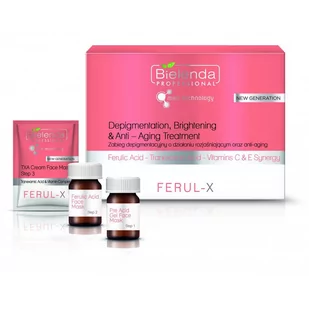 Bielenda PROFESSIONAL Ferul-x Set Zabiegowy 5 Zabiegów 10587 - Zestawy kosmetyków damskich - miniaturka - grafika 1