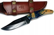Noże - NÓŻ MYŚLIWSKI BUSHCRAFT SURVIVAL STAL Custom ETUI - miniaturka - grafika 1