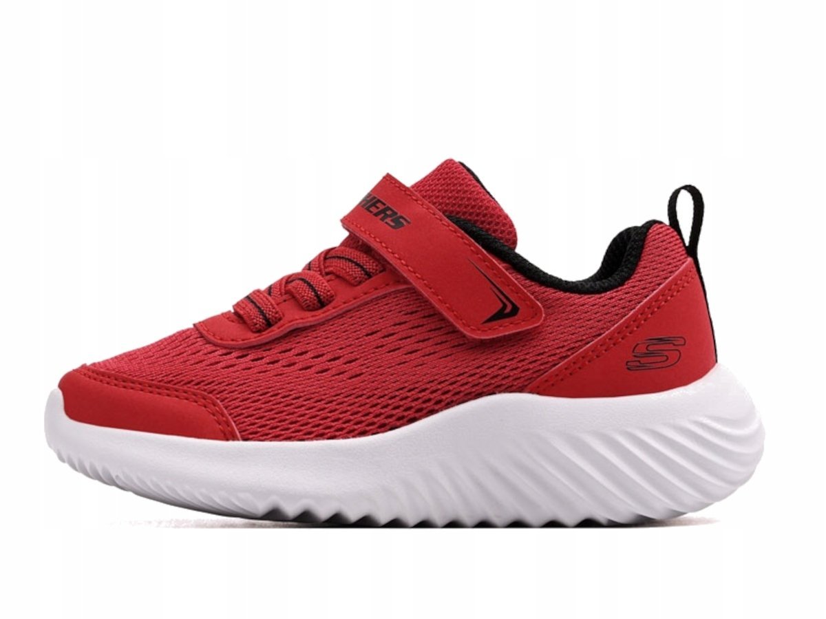 BUTY dziecięce SKECHERS sportowe 403905N-RED czerwone na rzepy 22 22