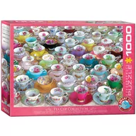 Puzzle - Eurographics Puzzle 1000 Kolekcja filiżanek 6000-5314 - miniaturka - grafika 1
