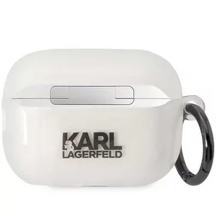 Karl Lagerfeld KLAP2HNIKTCT Airpods Pro 2 cover transparent  Ikonik Karl Lagerfeld - Akcesoria do słuchawek - miniaturka - grafika 2