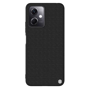 Nillkin Textured Case etui do Xiaomi Redmi Note 12 5G / Poco X5 5G wzmocniony nylonowy pokrowiec czarne - Etui i futerały do telefonów - miniaturka - grafika 1
