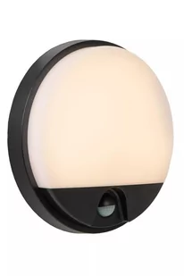 Kinkiet zewnętrzny z czujnikiem ruchu wbudowany LED 10W HUPS Lucide - Lampy ogrodowe - miniaturka - grafika 1