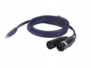 Dap Audio DAP FL46 - Kabel stereo mini Jack > 2 XLR/M 3 p. 3 m FL463 - Akcesoria do nagłośnienia - miniaturka - grafika 1
